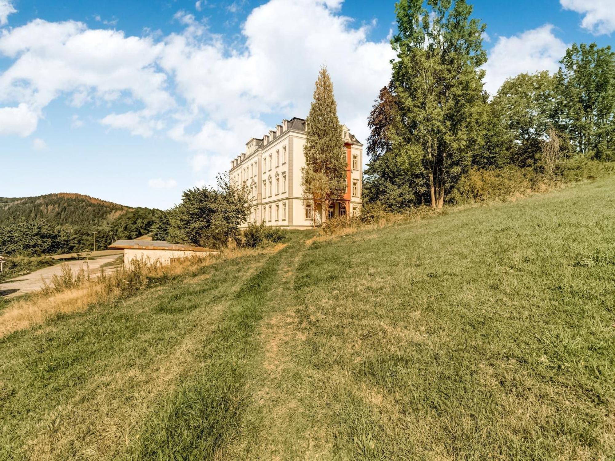 Alluring Villa in Grunhainichen Borstendorf with Garden Leubsdorf Exterior foto